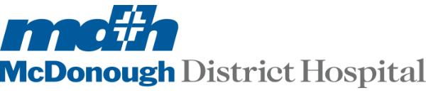 MCDONOUGH COUNTY HOSPITAL DISTRICT Logo